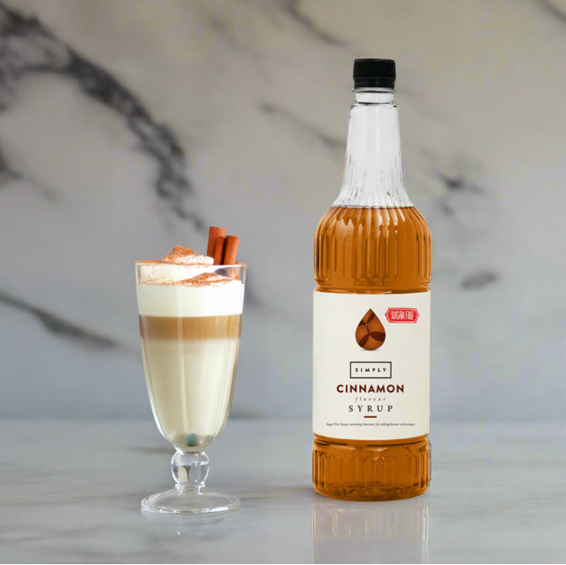 IBC, Simply Coffee Syrup 1L, Sugar Free - Cinnamon, Redber Coffee