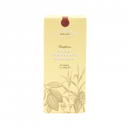Cartwright & Butler Dark Chocolate Gingers Carton
