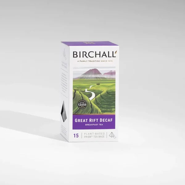 Birchall Plant-Based Prism Tea Bags 15pcs - Great Rift Decaf