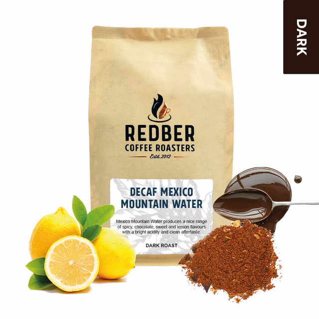 MEXICO MOUNTAIN WATER DECAF COFFEE - Dark Roast Coffee