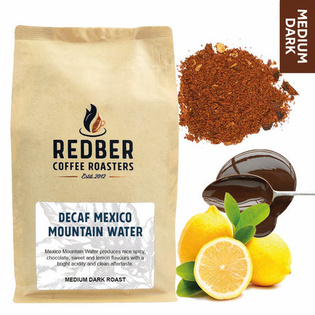 MEXICO MOUNTAIN WATER DECAF COFFEE - Medium Roast Coffee