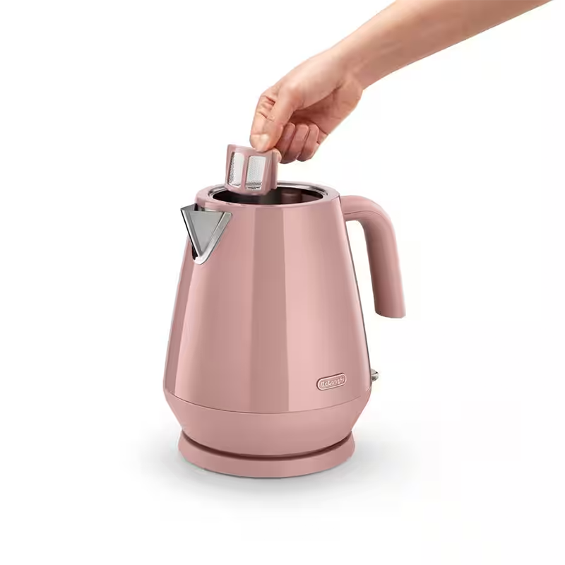 Delonghi Eclettica Electric Kettle - Playful Pink