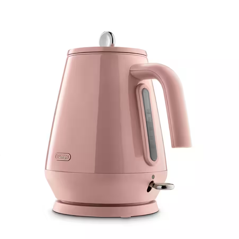 Delonghi Eclettica Electric Kettle - Playful Pink