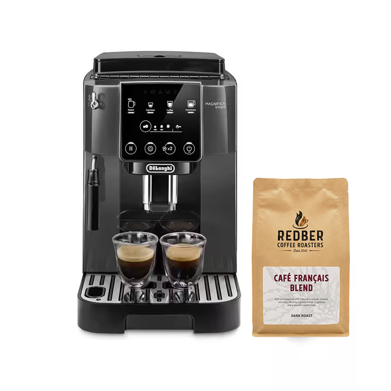 Delonghi Magnifica Start Bean to Cup Automatic Coffee Machine - Grey / Black