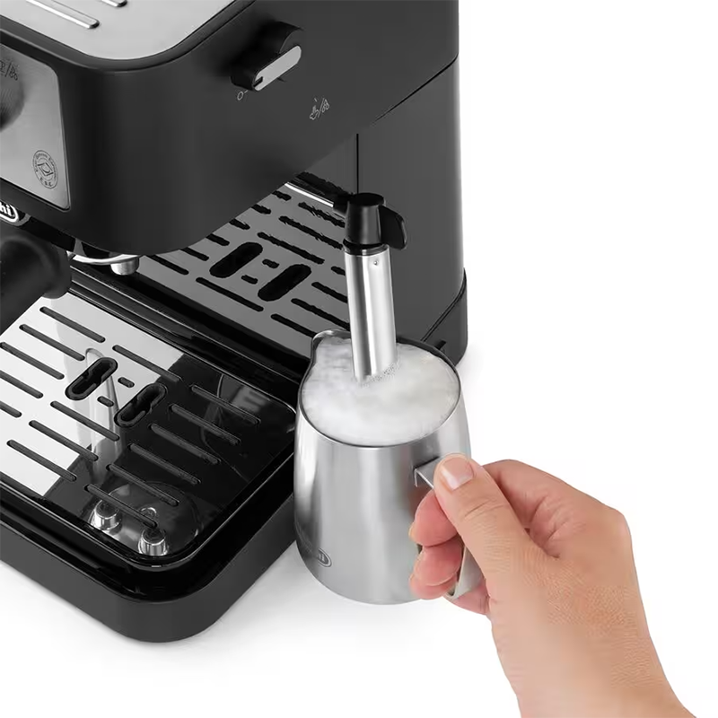 Delonghi Stilosa Manual Espresso Coffee Machine - Black