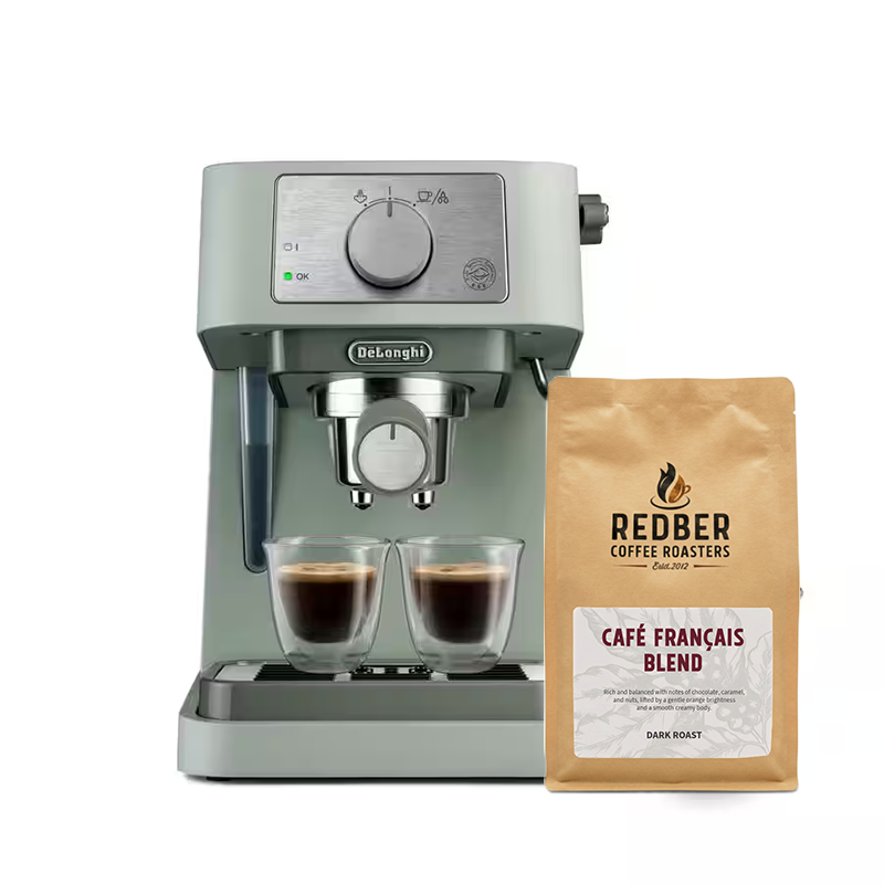 Delonghi Stilosa Manual Espresso Coffee Machine - Green