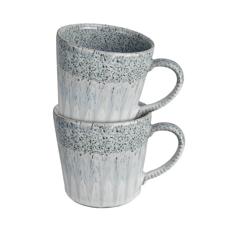 Denby Studio Grey Accent Mugs - Set Of 2