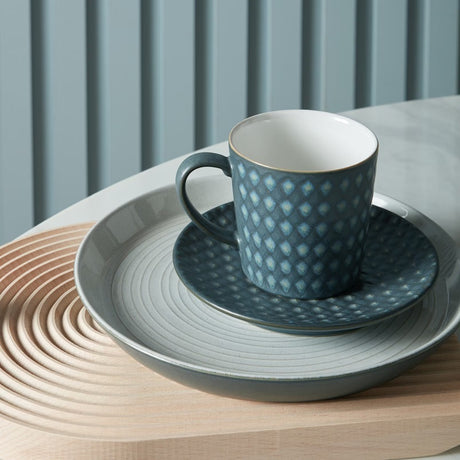 Denby Impression Charcoal Blue Diamond Large Mug