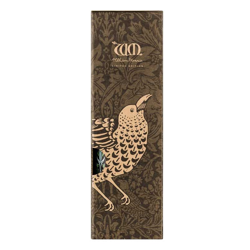 Ecoffee Cup 17oz 500ml William Morris Environmentally Friendly Reusable Hot/Cold Vacuum Bottle, Blackthorn