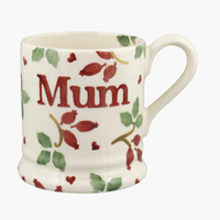 Emma Bridgewater Folk Rosehip Mum 1/2 Pint Mug