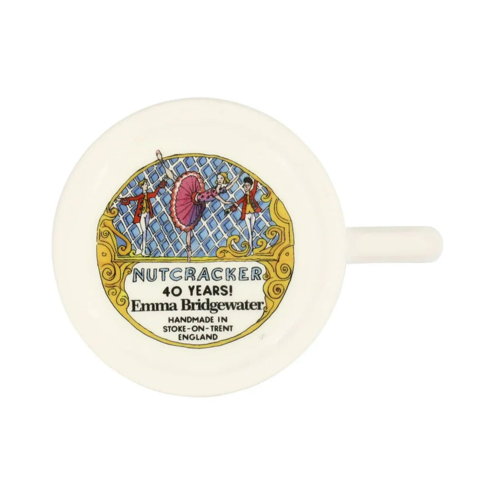 White mug with Nutcracker design and 'Emma Bridgewater' branding on a white background