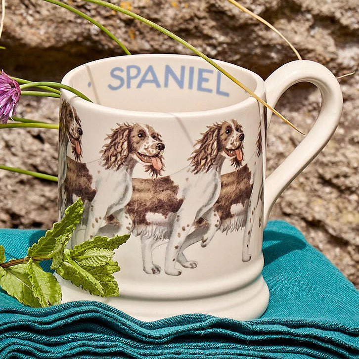 Emma Bridgewater Brown & Cream Spaniel Half Pint Mug