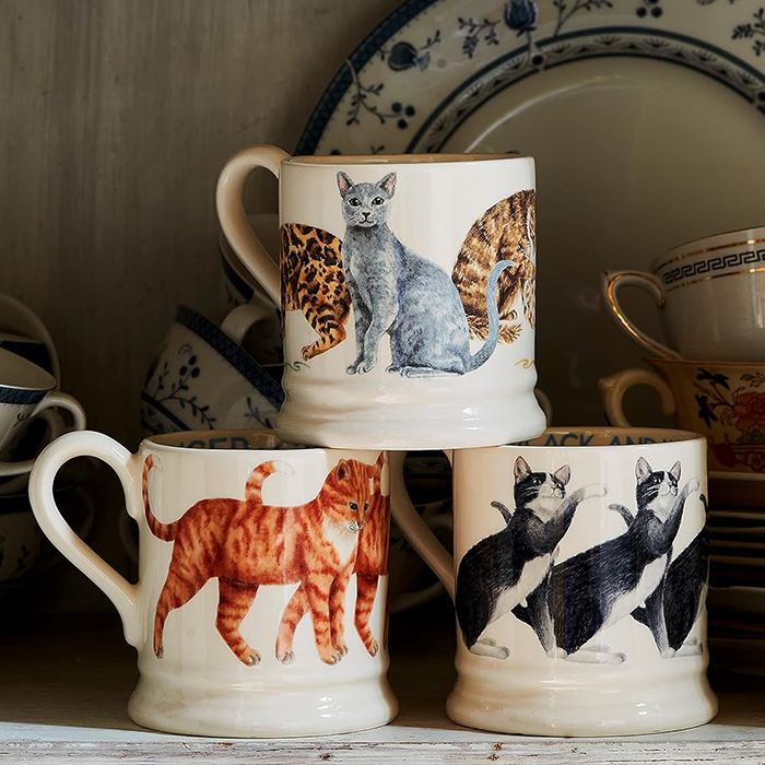 Emma Bridgewater Cats All Over 1/2 Pint Mug