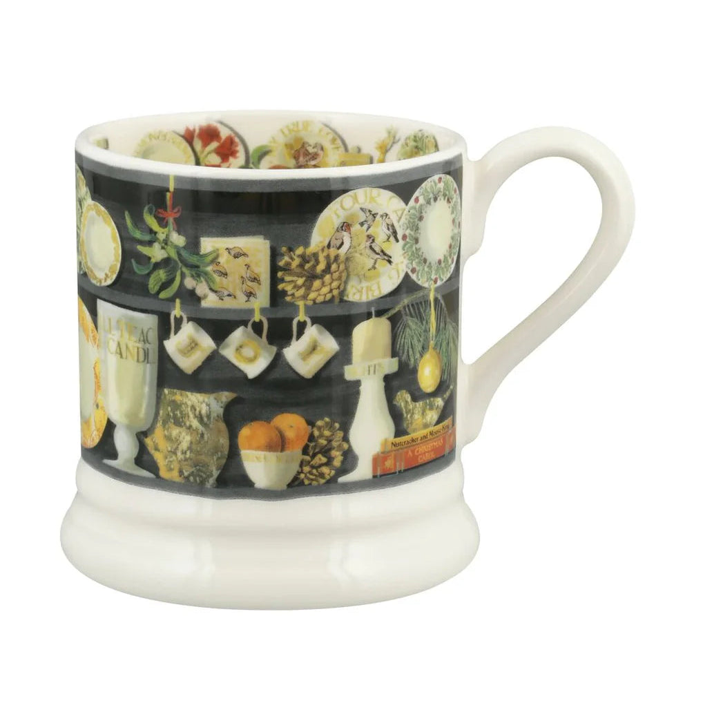 Emma Bridgewater Christmas Dresser 1/2 Pint Mug