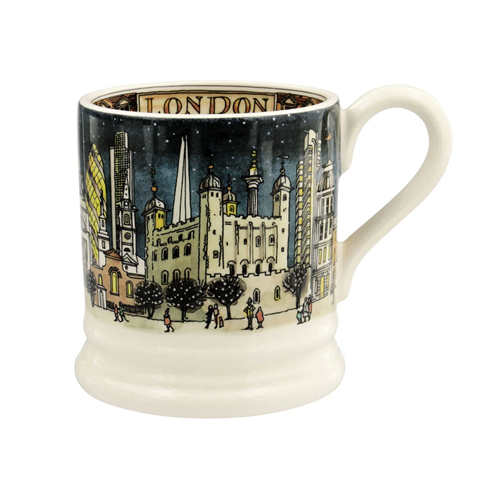 Emma Bridgewater Cities Of Dreams London At Night 1/2 Pint Mug