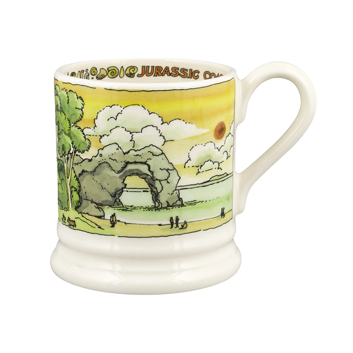 Emma Bridgewater Landscapes Of Dreams Jurassic Coastline 1/2 Pint Mug