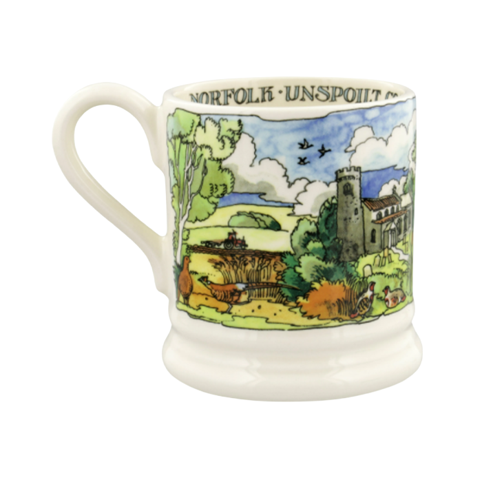 Emma Bridgewater Landscapes Of Dreams Norfolk Coast 1/2 Pint Mug