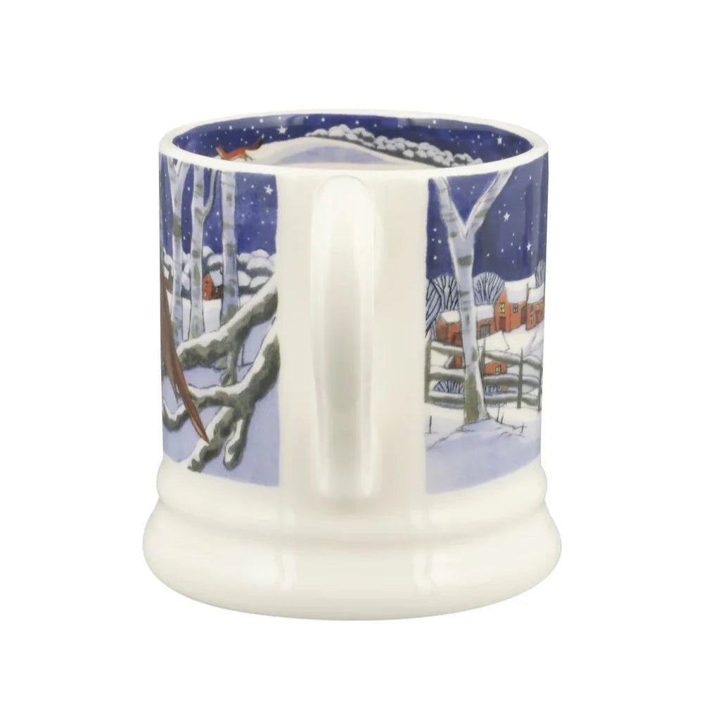 Emma Bridgewater Midnight Robin 1/2 Pint Mug