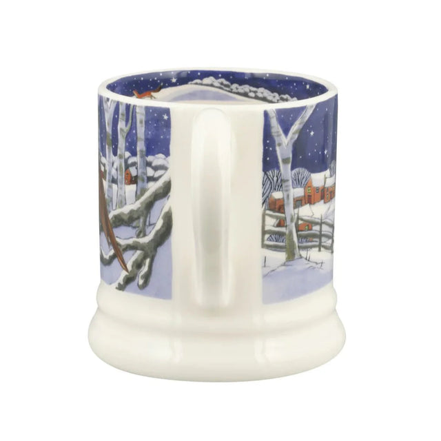 Emma Bridgewater Midnight Robin 1/2 Pint Mug
