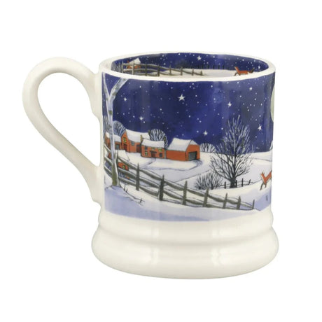 Emma Bridgewater Midnight Robin 1/2 Pint Mug
