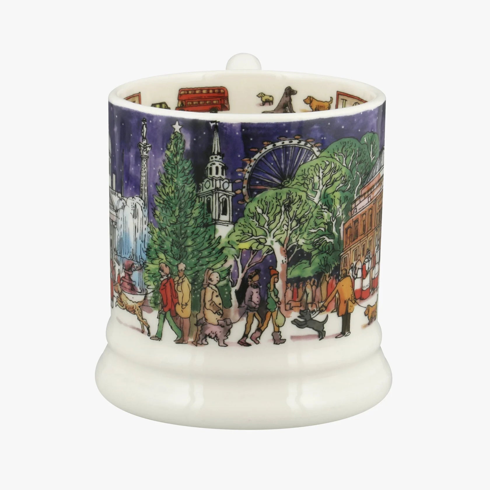 Emma Bridgewater London At Christmas 1/2 Pint Mug
