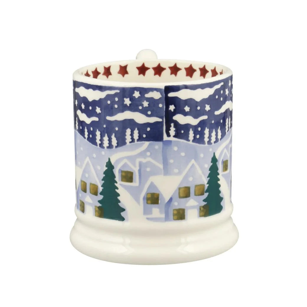 Christmas Icons Winter Village 1/2 Pint Mug