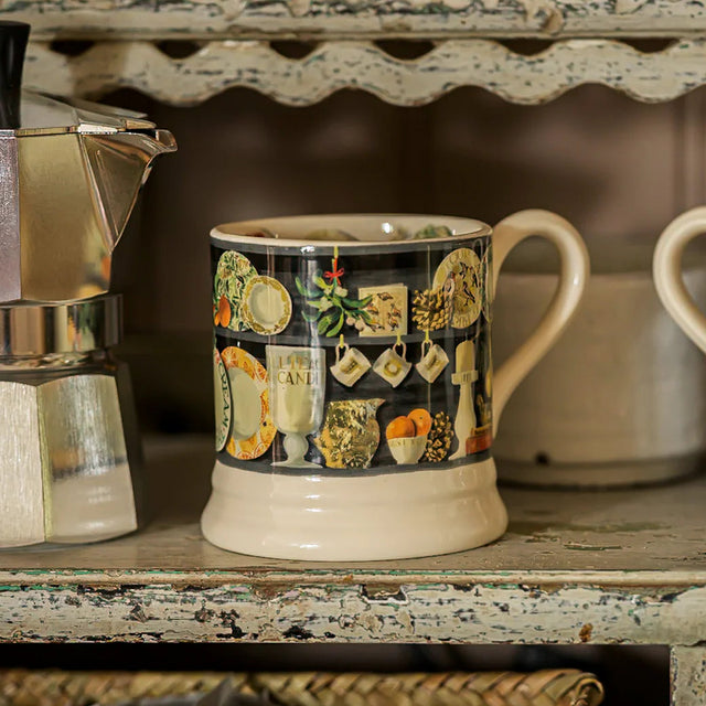 Emma Bridgewater Christmas Dresser 1/2 Pint Mug