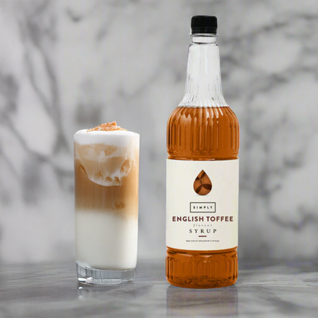 IBC, Simply Coffee Syrup 1L - English Toffee, Redber Coffee