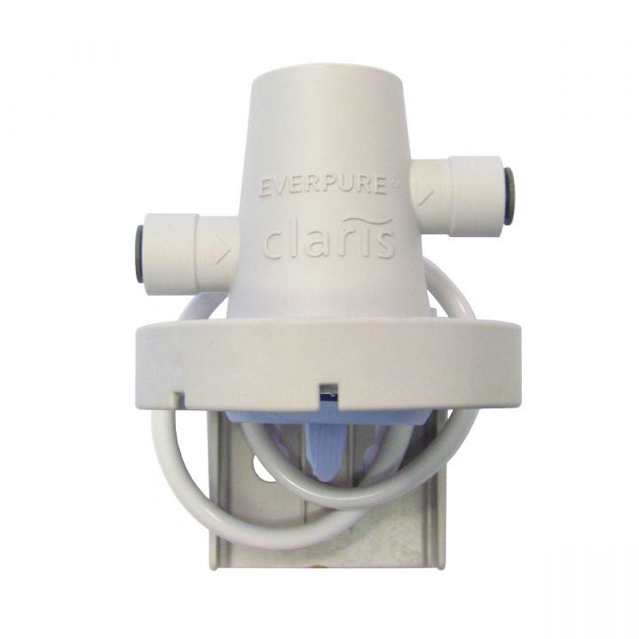 Everpure Claris water filter on a white background