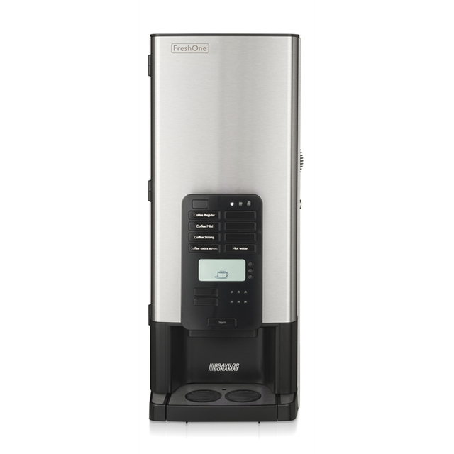 Bravilor Bonamat FreshOne Filter Coffee Machine with compact design, fresh brew technology, and digital controls for professional coffee service.