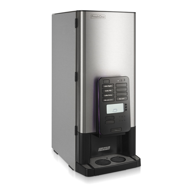 Bravilor Bonamat FreshOne Filter Coffee Machine with compact design, fresh brew technology, and digital controls for professional coffee service.