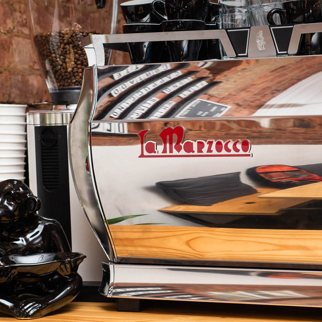 La Marzocco GB5 S espresso machine for high-performance coffee brewing in cafes