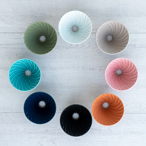 Hario V60 Switch & Match Ceramic Dripper Size 02 - Matte Navy