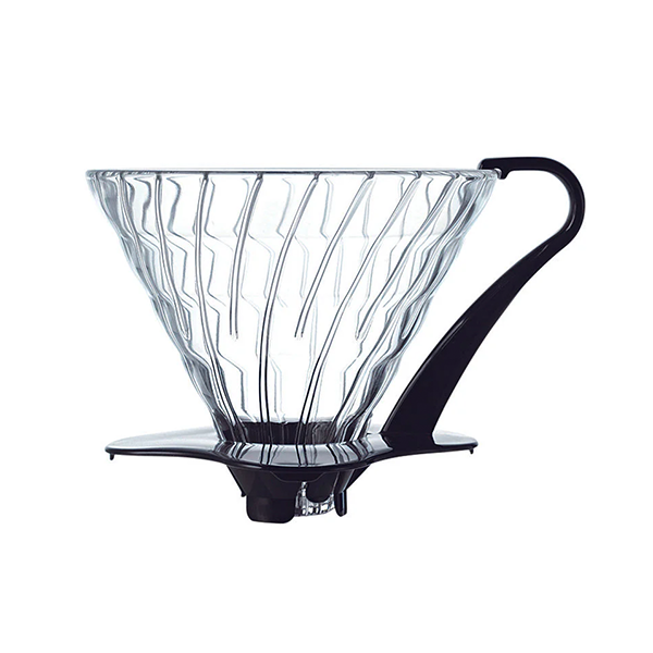 Hario V60 Glass Coffee Dripper Size 03 - Black