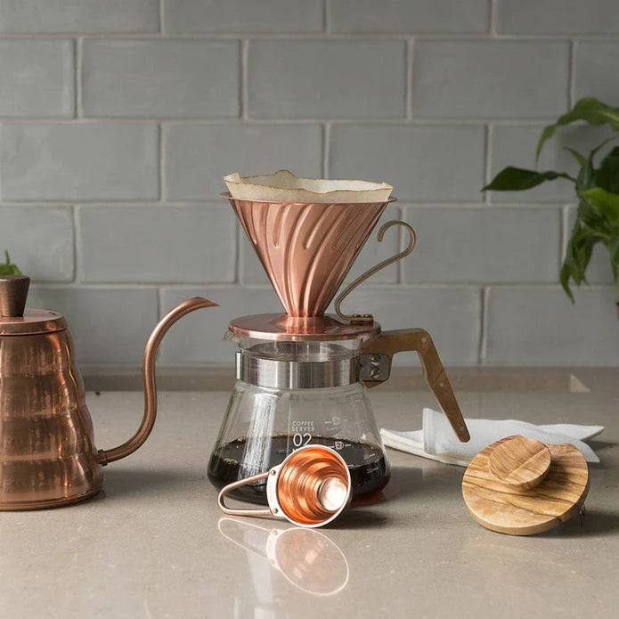 Hario V60 Coffee Dripper Size 02 - Copper