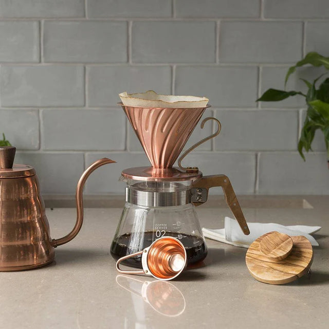 Hario V60 Coffee Dripper Size 02 - Copper
