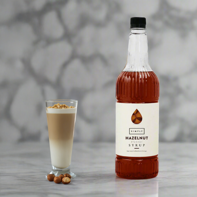 IBC, Simply Coffee Syrup 1L - Hazelnut, Redber Coffee