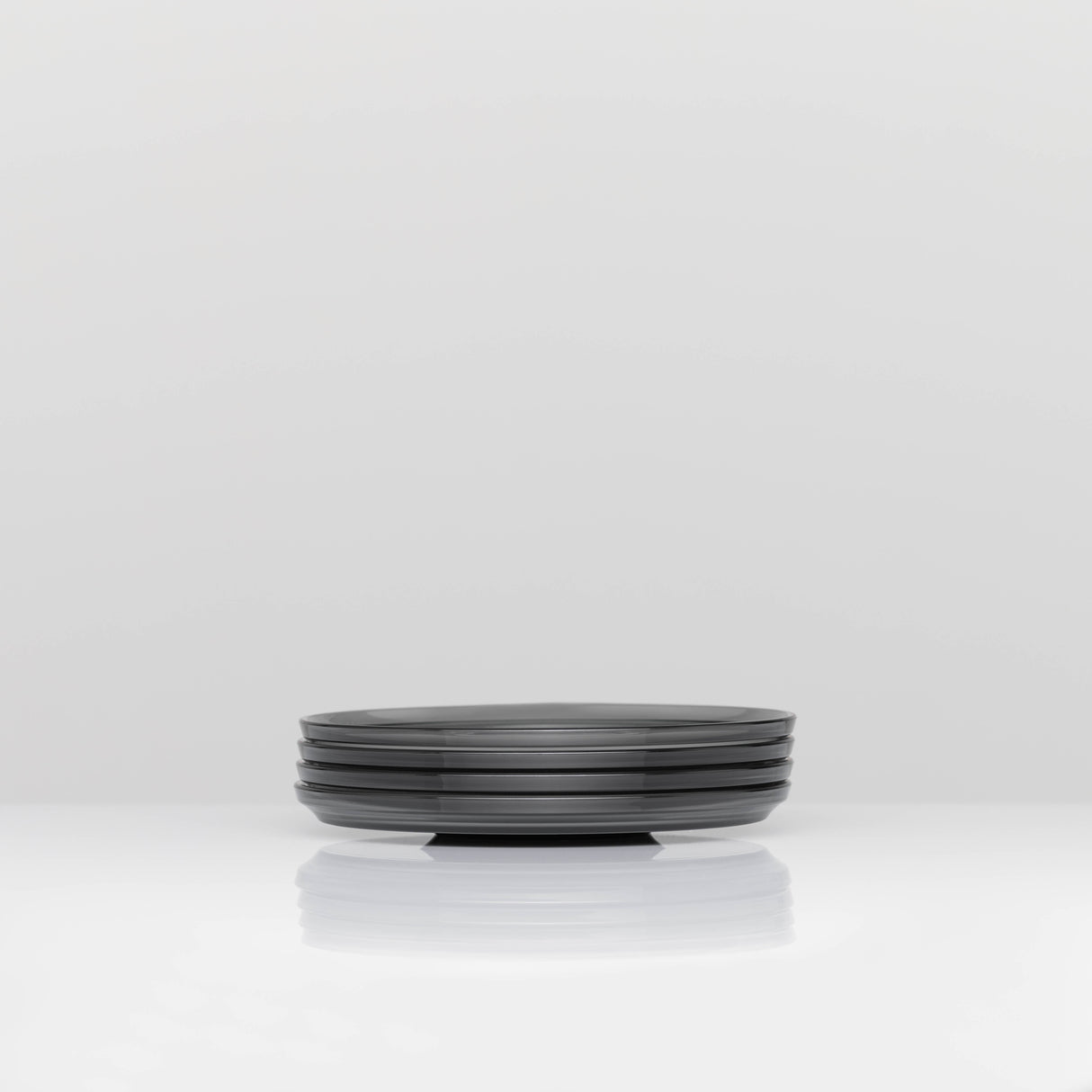 HuskeeRenew Classic Saucers 4 Pack - Smoke