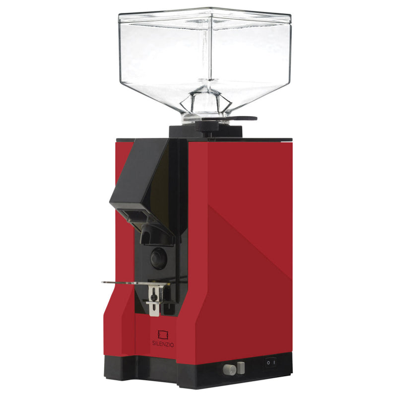 Eureka Mignon Silenzio Coffee Grinder - Red