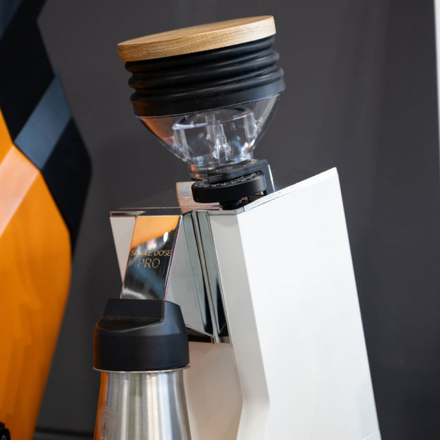 Eureka Oro Mignon Single Dose Pro Grinder - White