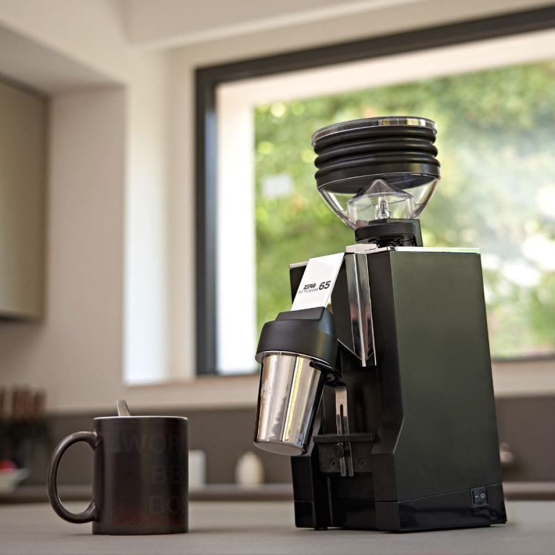 Eureka Mignon Zero 65 AP Coffee Grinder - Black