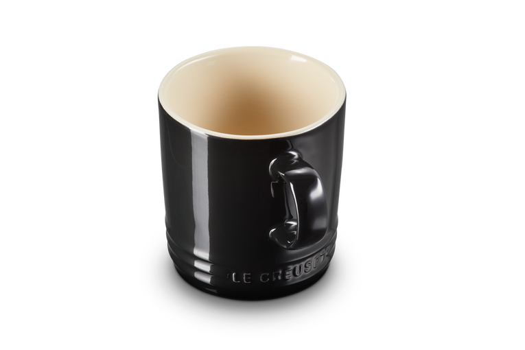 Le Creuset Stoneware Mug - Black Onyx  | Redber Coffee
