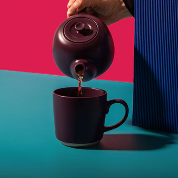 La Cafetière Ceramic Mug 350ml - Purple