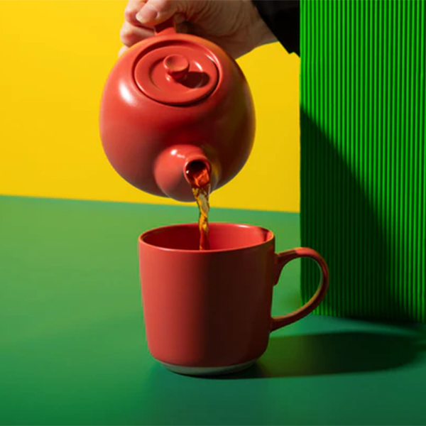 La Cafetière Ceramic Mug 350ml - Red