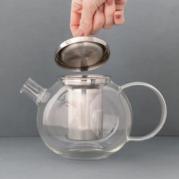 La Cafetière Darjeeling Glass Teapot and Infuser, 900ml (4-Cup)
