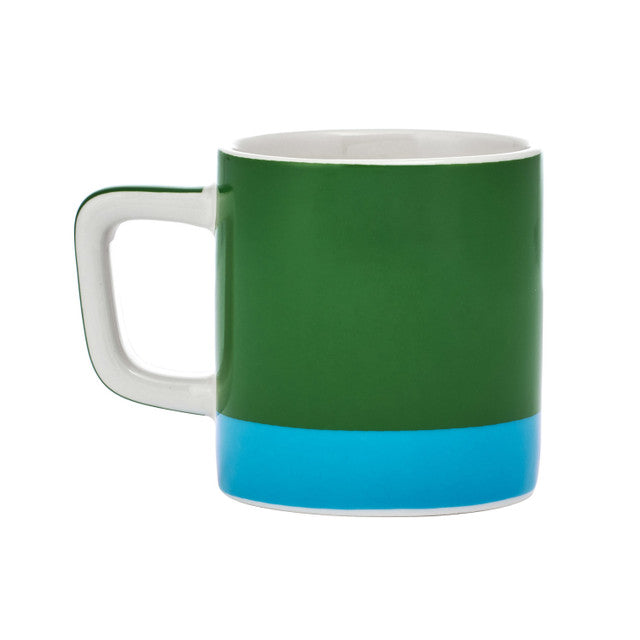 La Cafetière Ceramic Espresso Cup 120ml - Pink and Red Utopian Lines