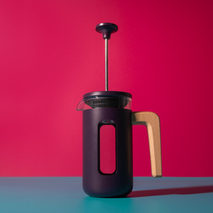La Cafetière Pisa 3 Cup Cafetiere - Purple