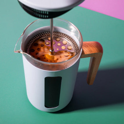 La Cafetière Pisa 3 Cup Cafetiere - Sky Blue