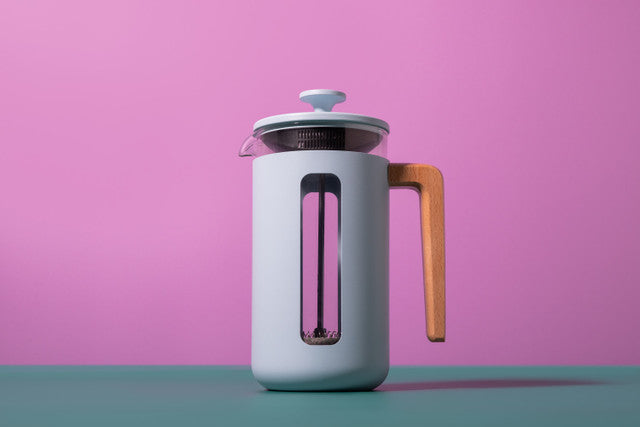 La Cafetiere Pisa 8 Cup Cafetiere - Sky Blue