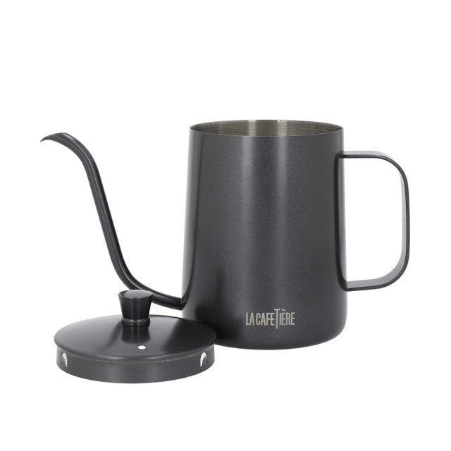 La Cafetière Stove Top Gooseneck Pour Over Kettle 0.6L - Black
